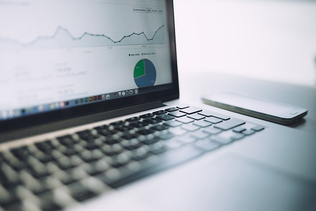 health technology analytics screen with diagnostic charts and medical data visualization